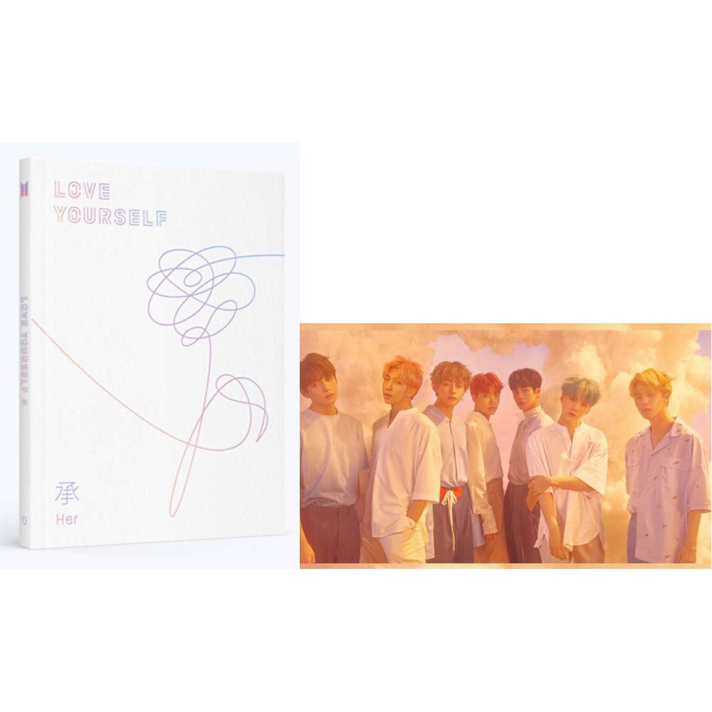 BTS Love Yourself Her (O version) Bangtan Boys CD+Poster+Photobook
